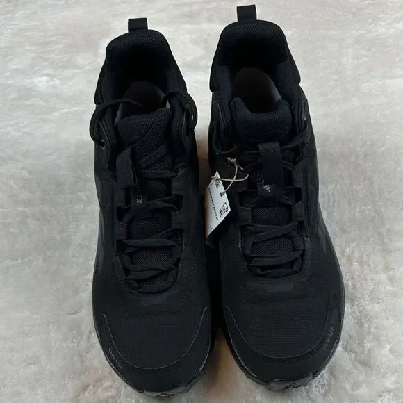 Adidas Terrex Anylander MI 10.5 All Black Women's Hiking Sneaker Rain Ready - Picture 5 of 15